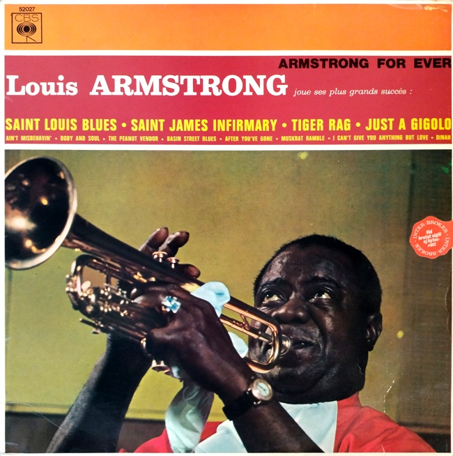 виниловая пластинка Armstrong for Ever (Качество звука близко к хорошему!)