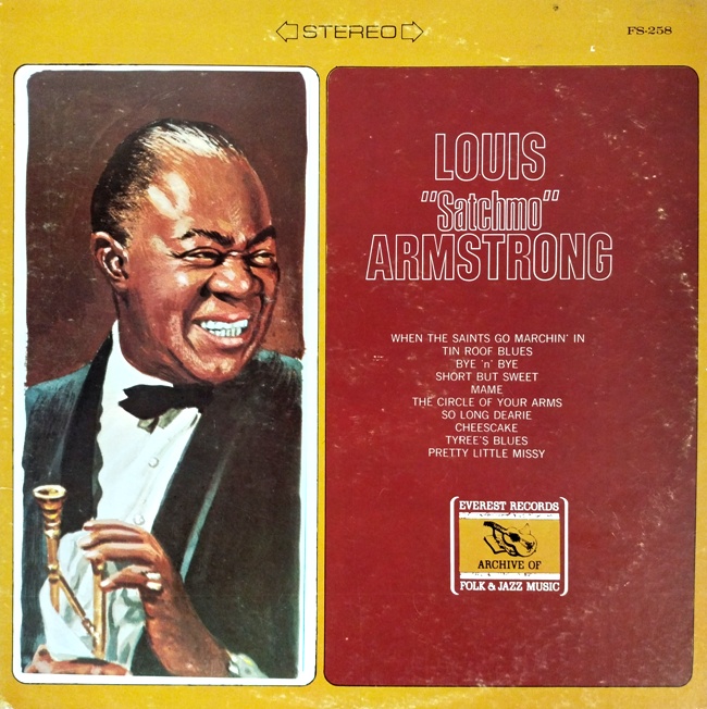 виниловая пластинка Louis Satchmo Armstrong (Качество звука близко к отличному!)