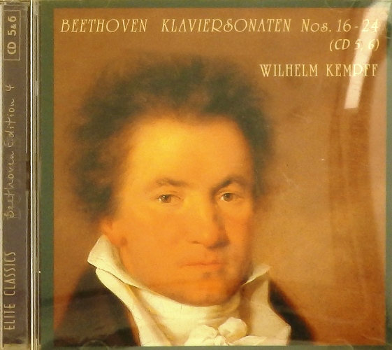 cd-диск Beethoven Klaviersonaten № 16-24 / CD 5,6 (2 CD)