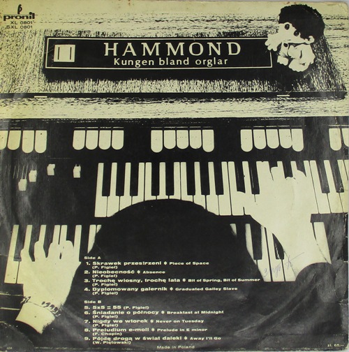 Купить виниловую пластинку «Piotr Figiel - Петр Фигель Органы Хаммонда ...