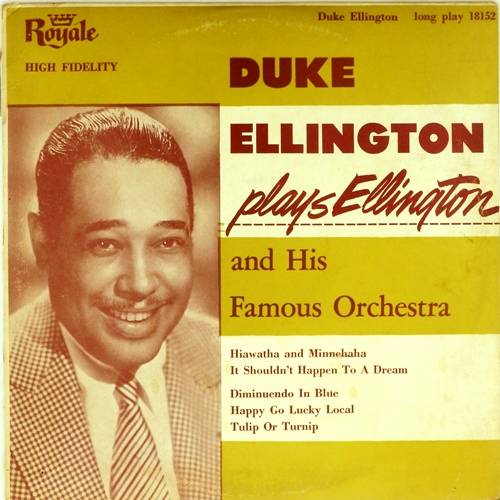 виниловая пластинка Play's Ellington and his famous orchestra