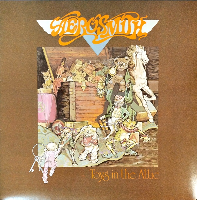 виниловая пластинка Toys in the Attic // Пластинка на пять с минусом! Целый набор вкладышей включает большой, цветной постер!