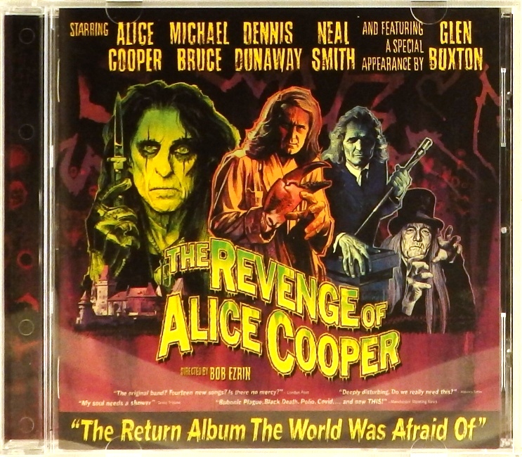 cd-диск The Revenge of Alice Cooper (CD, booklet)