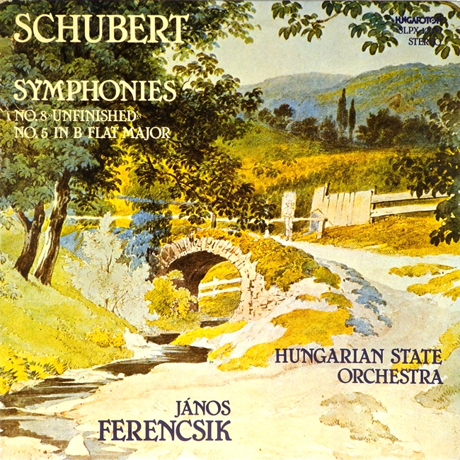 виниловая пластинка Franz Schubert. Symphony №8 in B minor (Unfinished) D. 759 / Symphony №5 in B flat major (очень редкое издание, отличный звук!)