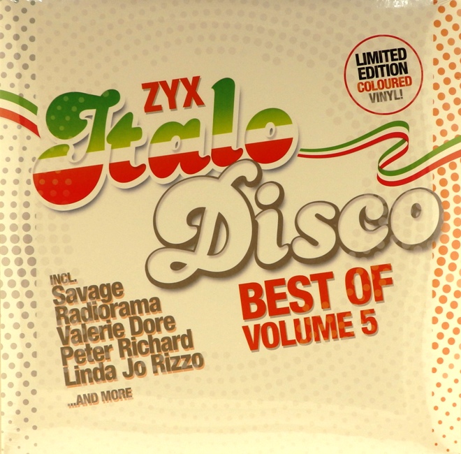 виниловая пластинка ZYX Italo Disco. Best of / Volume 5 (2 LP, coloured vinyl)