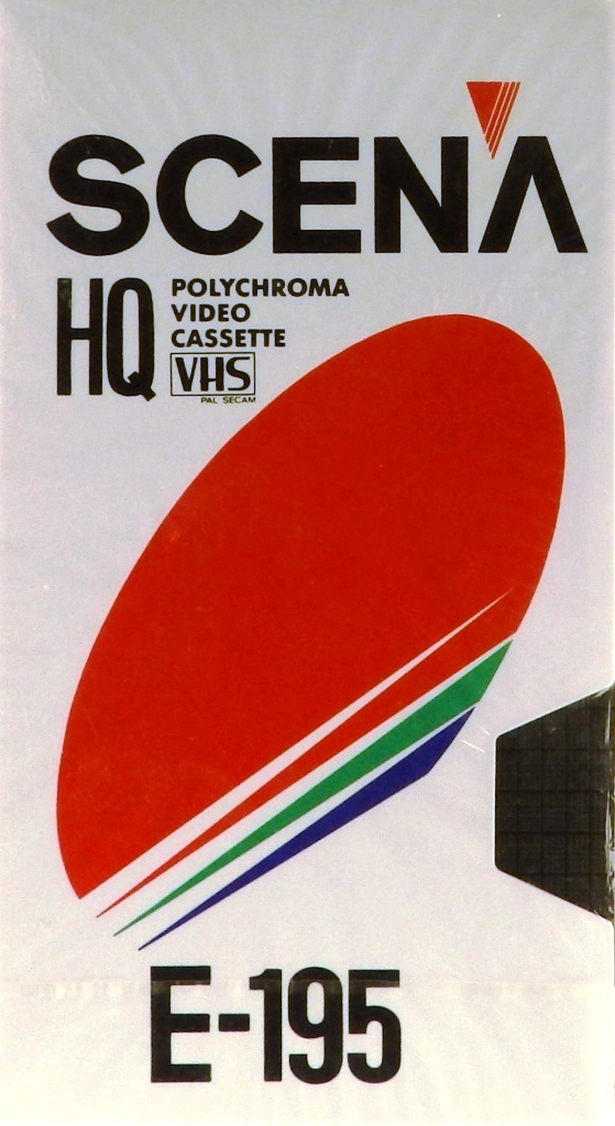 видеокассета Scena HQ E-195 (VHS)