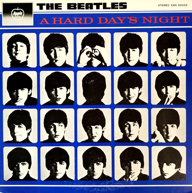 виниловая пластинка A Hard Day's Night (Отличный звук!)