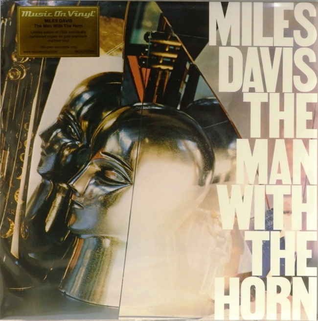 виниловая пластинка The Man with the Horn (gold and black marbled vinyl)