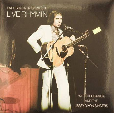 виниловая пластинка Paul Simon in Concert Live Rhymin'