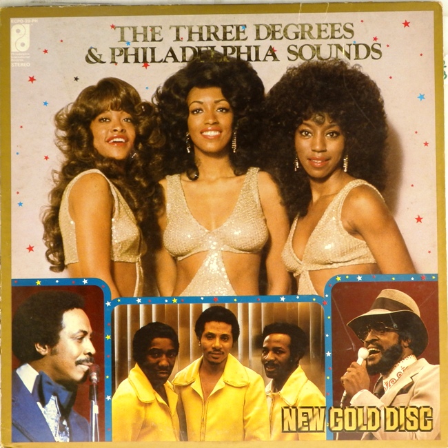 виниловая пластинка The Three Degrees & Philadelphia Sounds (new gold disc) (звук близок к удовлетворительному!)