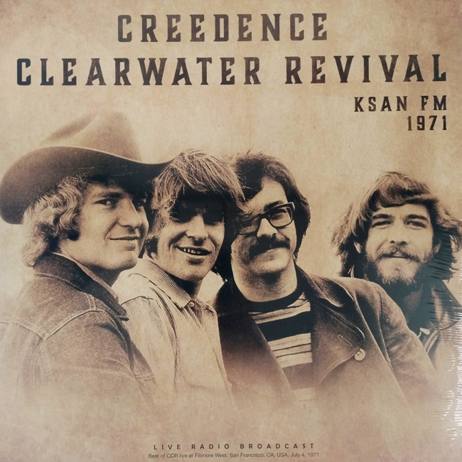 виниловая пластинка KSAN FM 1971. Best of CCR Live at Fillmore West, San Francisco, CA, USA, July 4, 1971 (Live Radio Broadcast)