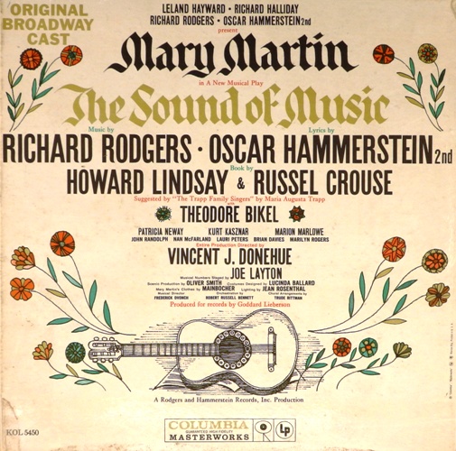 виниловая пластинка The Sound Of Music (Original Broadway Cast)