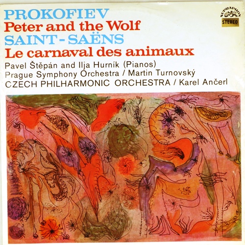 виниловая пластинка Prokofiev - Peter and the Wolf / Saint-Saëns - Le Carnaval Des Animaux