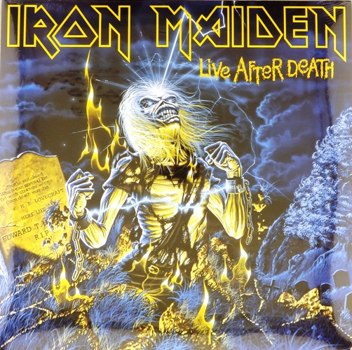 виниловая пластинка Live After Death (2 LP)