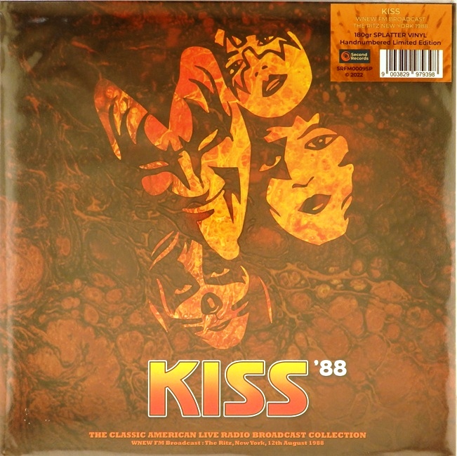 виниловая пластинка Kiss '88 (WNEW FM Broadcast: The Ritz, New York, 12th August 1988) (Splatter vinyl)