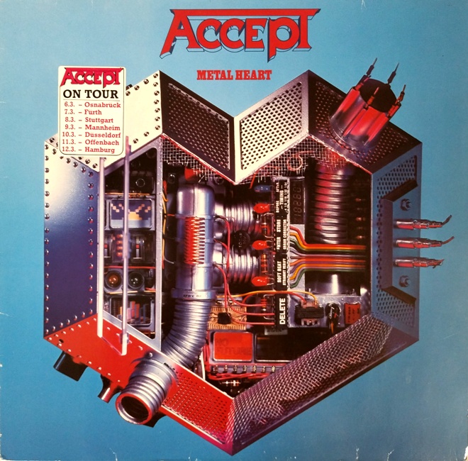 виниловая пластинка Metal Heart // Качество обложки близко к хорошему!