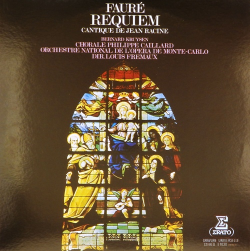 виниловая пластинка Requiem / Cantique De Jean Racine