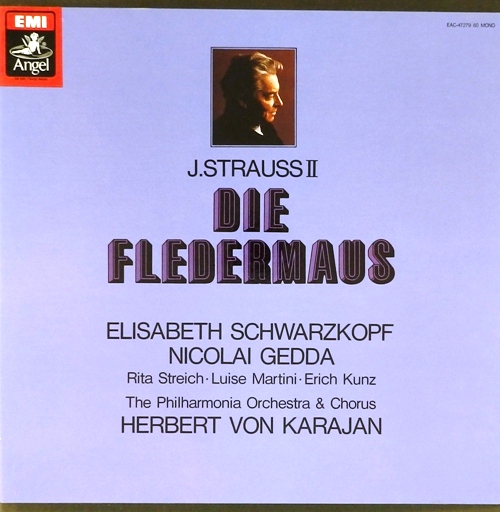виниловая пластинка Johann Strauss, Die Fledermaus (2 LP, Box-set)