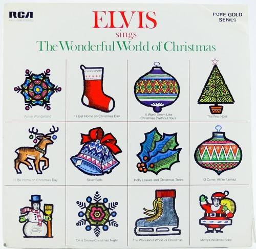 виниловая пластинка Elvis sings the wonderful world of Christmas