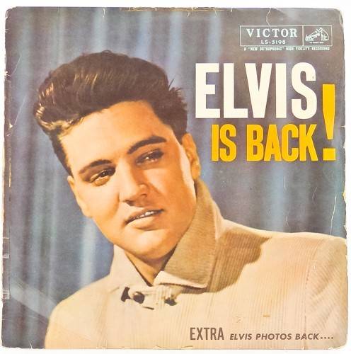 виниловая пластинка Elvis is back !