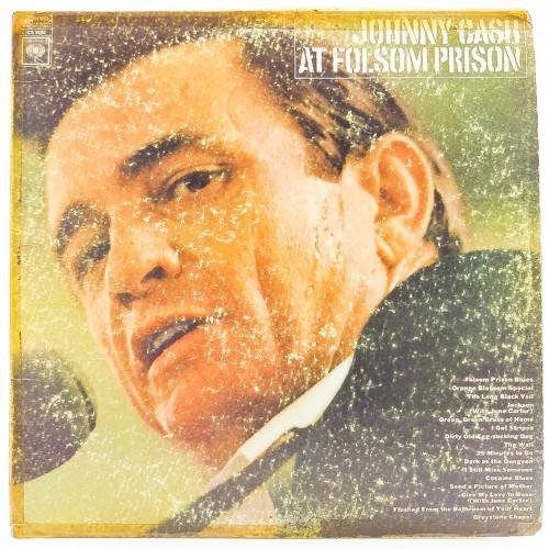 виниловая пластинка Johnny Cash at folsom prison