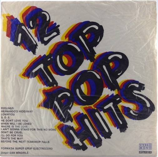 виниловая пластинка 12 Top Pop Hits