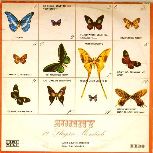виниловая пластинка Sunny. 12 Slagare Mondiale