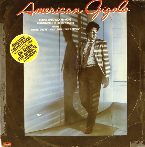 виниловая пластинка American Gigolo. Original Soundtrack Recording (Пластинка французского производства, обложка – Германия)