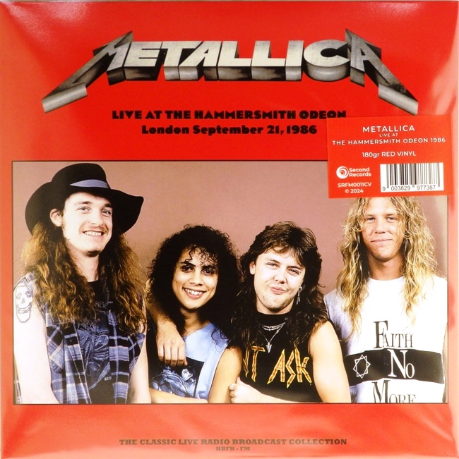 виниловая пластинка Live at the Hammersmith Odeon (London September 21, 1986) (red vinyl)