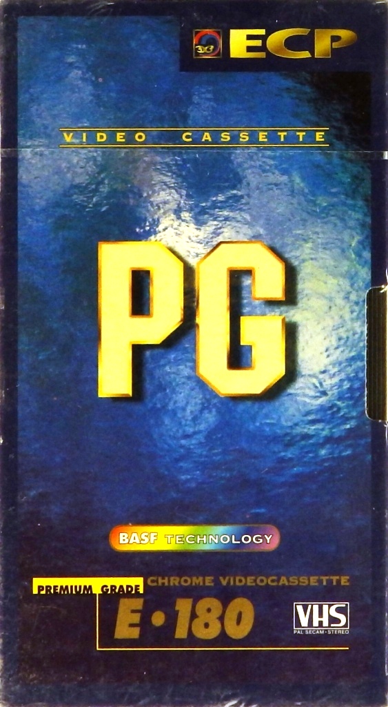 видеокассета ECP E-180 PG (VHS)