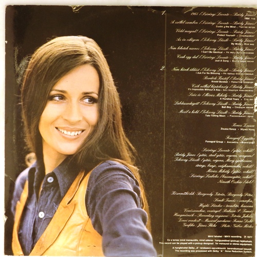 виниловая пластинка Жужа Конц и Оркестр "Иллеш". Любовь