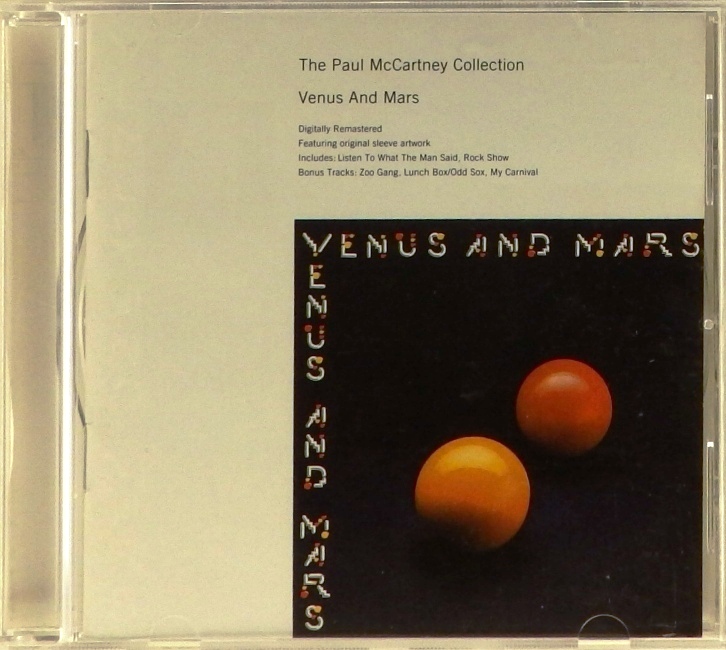 cd-диск Venus and Mars (CD, booklet)