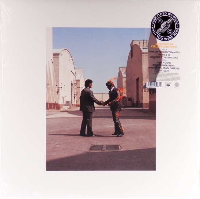виниловая пластинка Wish You Were Here (yellow flame vinyl)