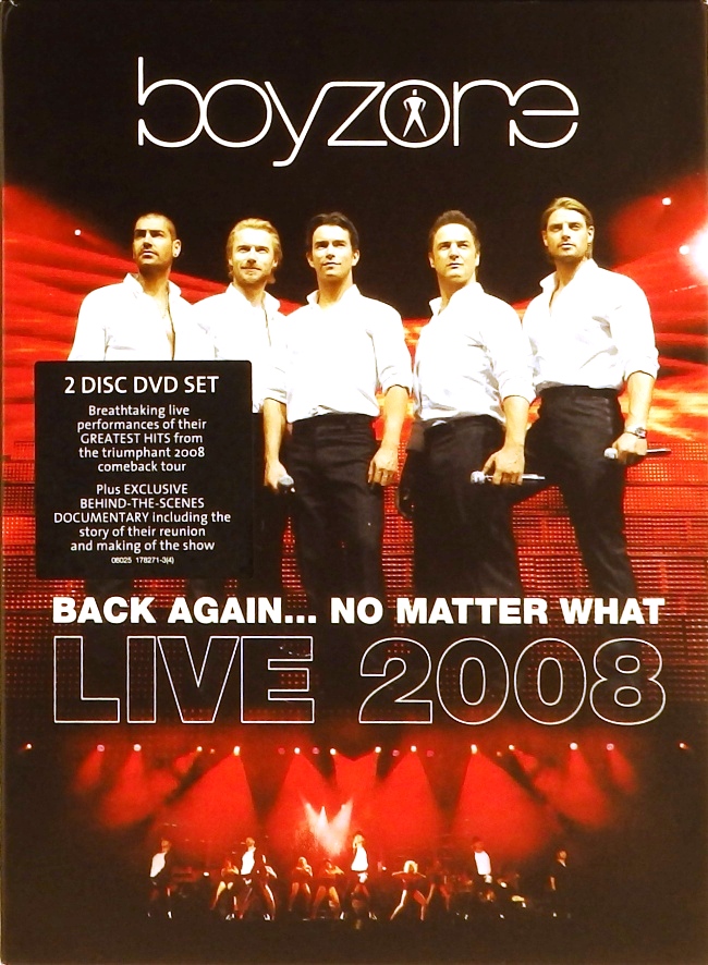 dvd-диск The Greatest Hits Back Again...No Matter What (2 DVD, booklet)