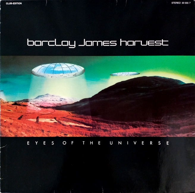 виниловая пластинка Eyes of the Universe // Сохранность обложки на четыре с минусом!