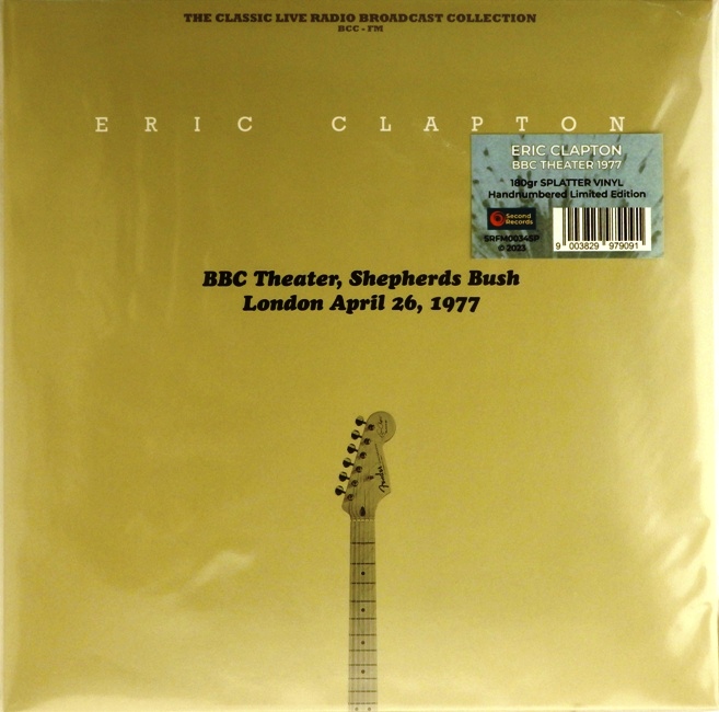 виниловая пластинка BBC Theatre, Shepherds Bush London April, 26.1977 (blue light with white splatter vinyl)