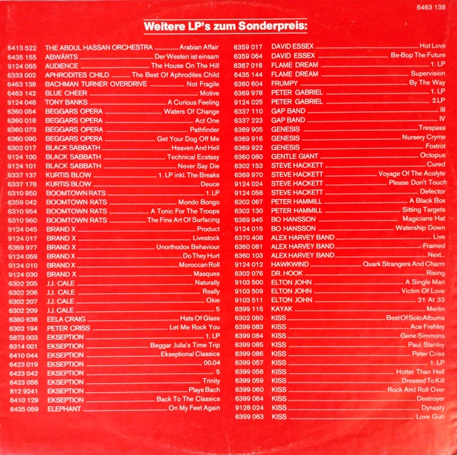 обложка Not Fragile (Вкладыш без обложки и пластинки!)