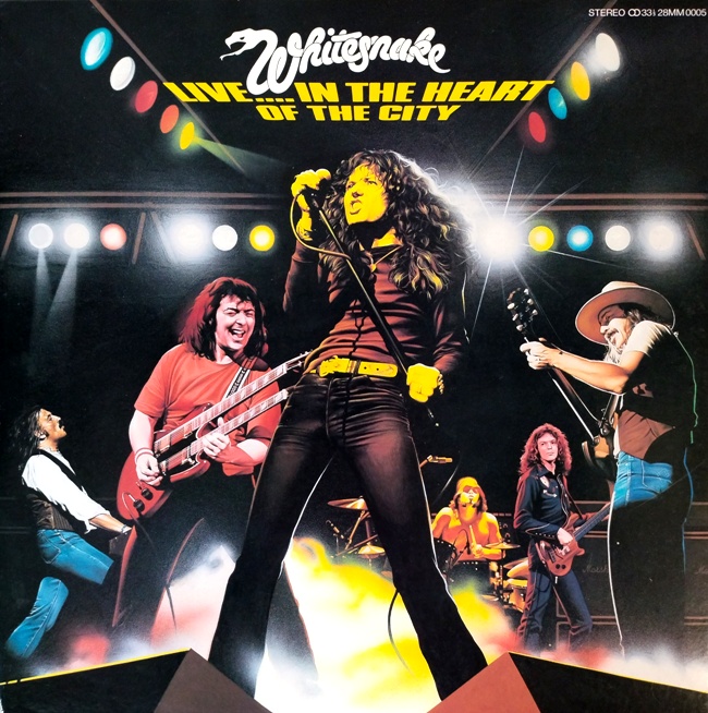 виниловая пластинка Live... in the Heart of the City // Отличный звук! Качество обложки близко к отличному!