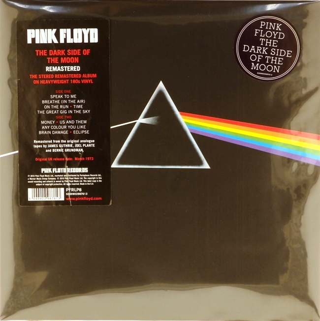 виниловая пластинка The Dark Side of the Moon (2 posters + 2 stickers)