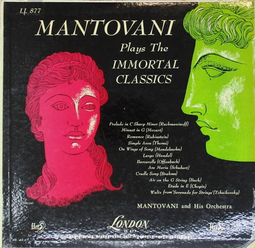 виниловая пластинка Mantovani Plays the Immortal Classics