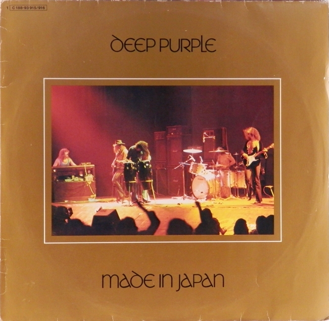 виниловая пластинка Made in Japan (2 LP) (качество звука ближе к отличному, конверт на четыре с минусом)
