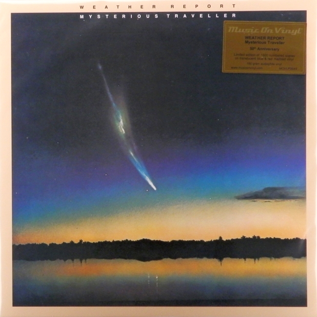 виниловая пластинка Mysterious Traveller (translucent blue & red marbled vinyl)