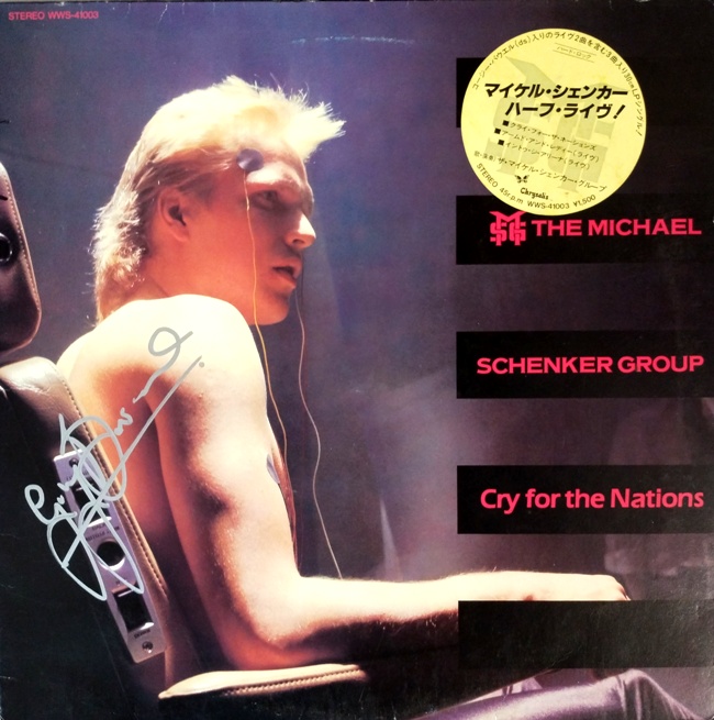 виниловая пластинка Cry for the Nations // Экземпляр с автографом!