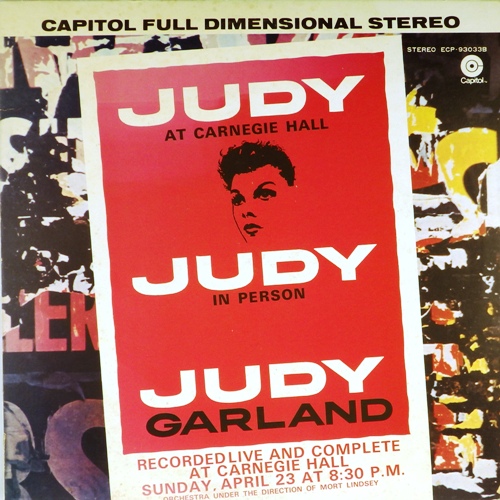 виниловая пластинка Judy Garland at Carnegie Hall (2 LP)