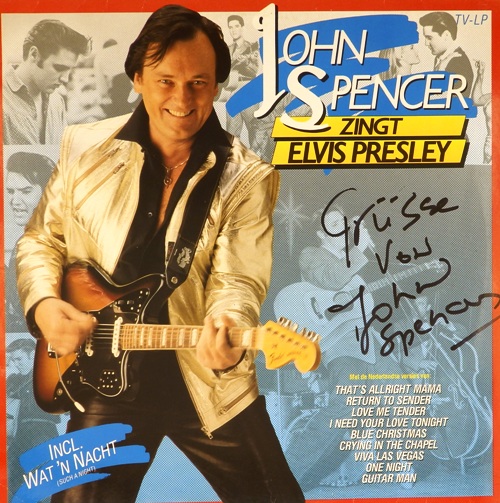 виниловая пластинка John Spencer Zingt Elvis Presley