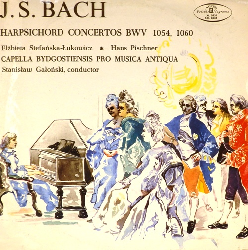 виниловая пластинка J.S. Bach. Harpsichord Concertos BWV 1054, 1060
