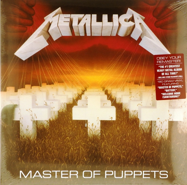 виниловая пластинка Master of Puppets