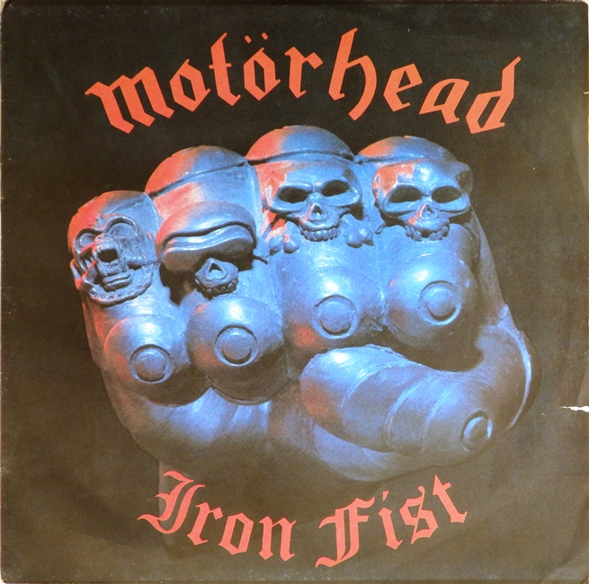 виниловая пластинка Iron Fist (звук приближен к отличному, искривлённая)