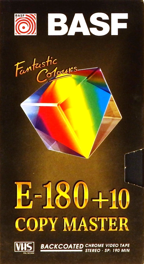 видеокассета BASF E-180 + 10 Copy Master (VHS)