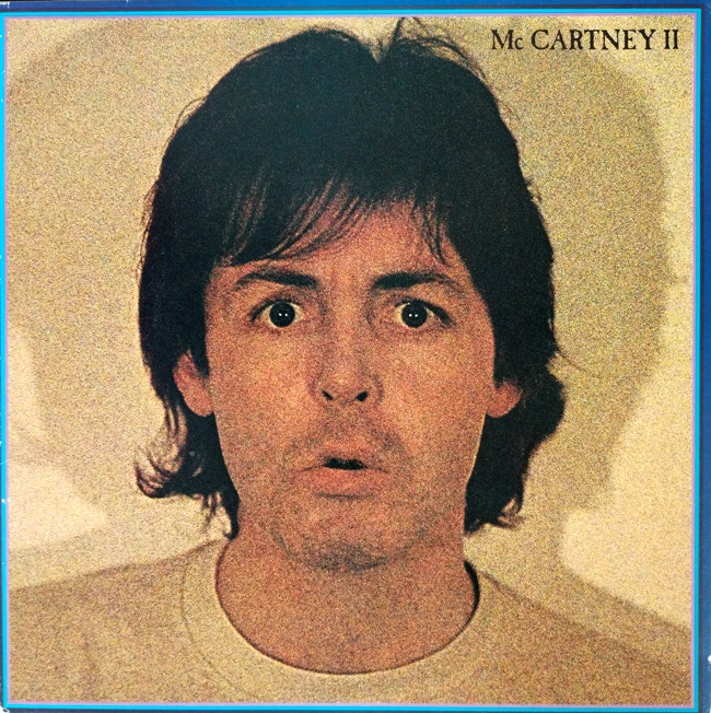 виниловая пластинка McCartney II // Обложка на четыре с минусом!